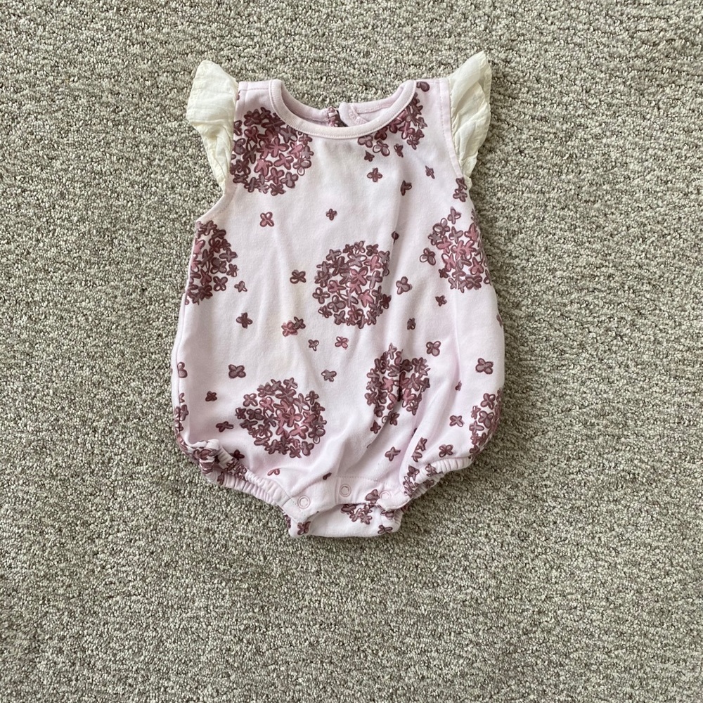 City Mouse Hydrangea Baby Girl Bubble